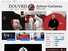 Tablet Screenshot of douvrisaylmer.com